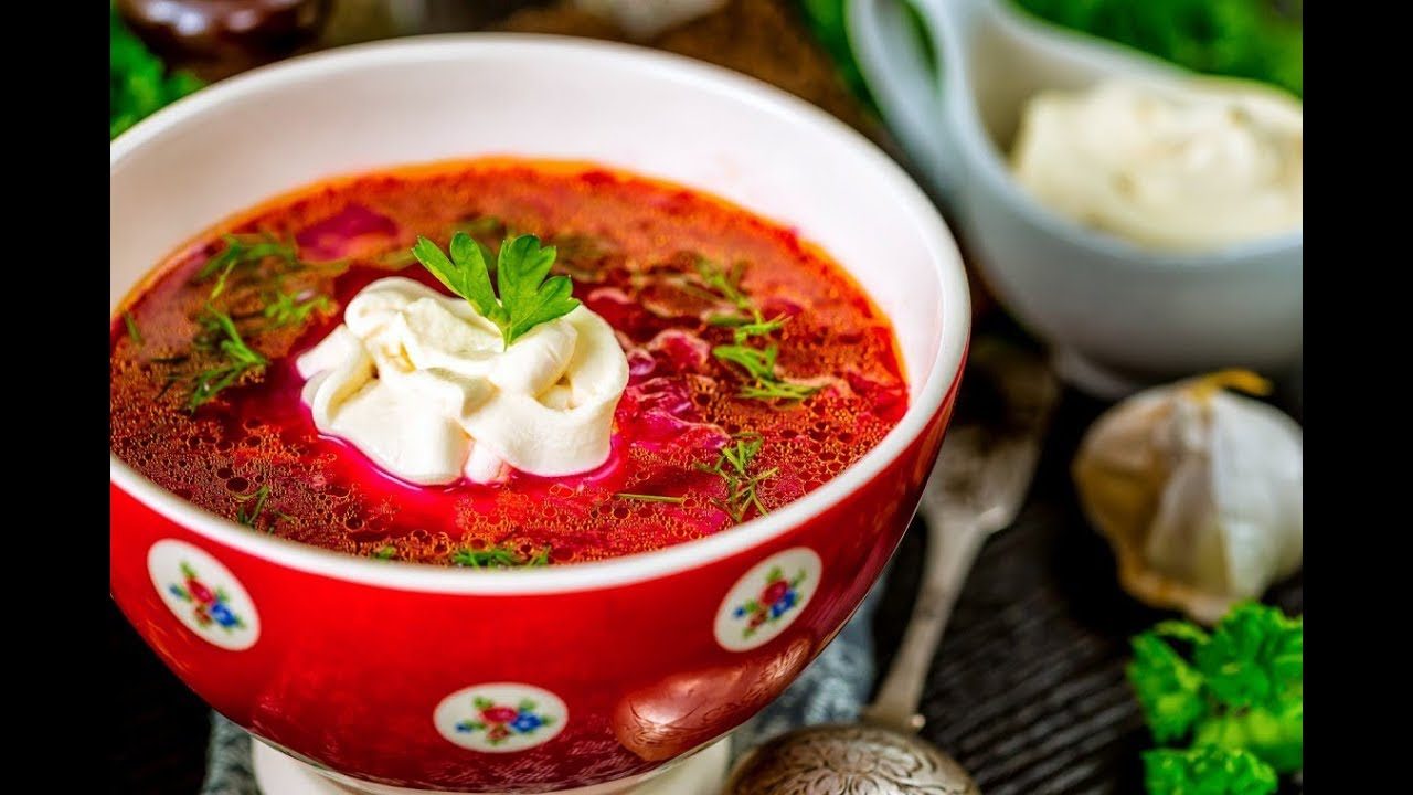 Классический борщ, как в кафе