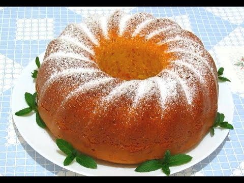 Домашний кекс с апельсиновой цедрой на сметане