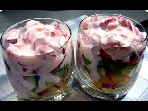 Вкусный и быстрый фруктовый салат за 10 минут