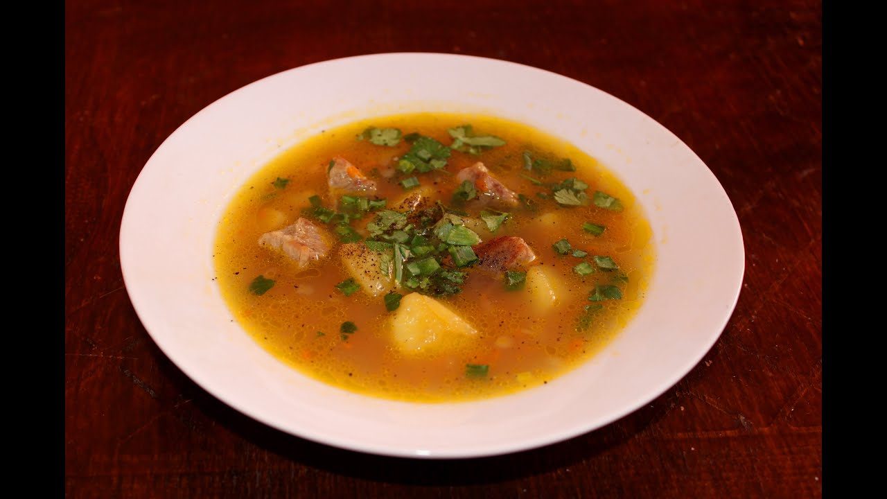 Гороховый суп с курицей