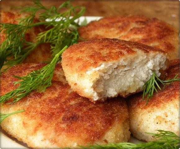 Диетические куриные котлеты